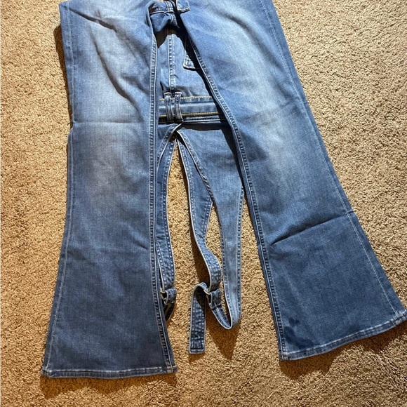 AE Denim Flare Overall - Picture 8 of 13